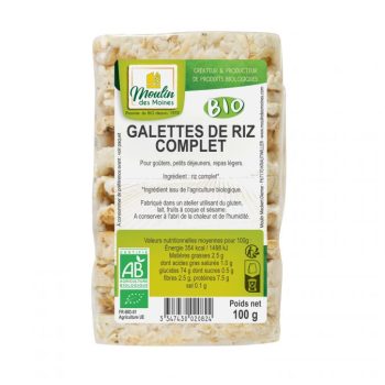 Galettes de riz complet