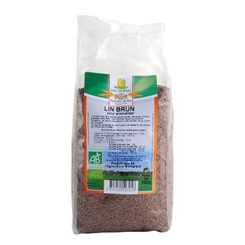 Graines de lin brun bio