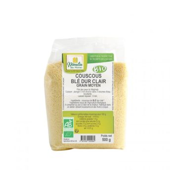 Couscous de blé dur clair