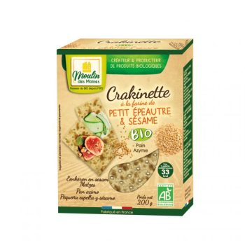 Crakinettes de petit épeautre sésame
