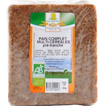Pain complet multicéréales