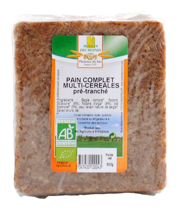Pain complet multicéréales