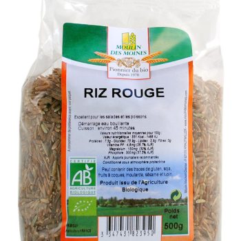 Riz rouge 500g bio