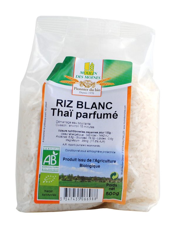 Riz thaï blanc