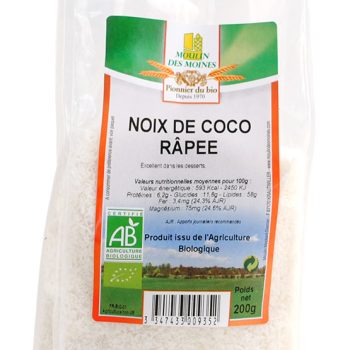 Noix de coco rapée
