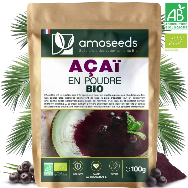 Açaï en Poudre Bio 100g