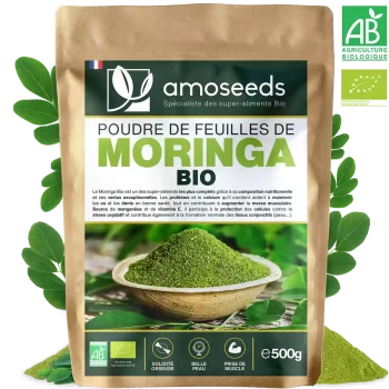 Poudre de Moringa Bio 500g
