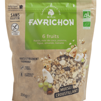 muesli croustillant 6 fruits