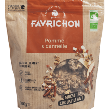 muesli croustillant pomme & cannelle
