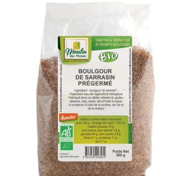 Boulgour sarrasin Demeter 500g bio
