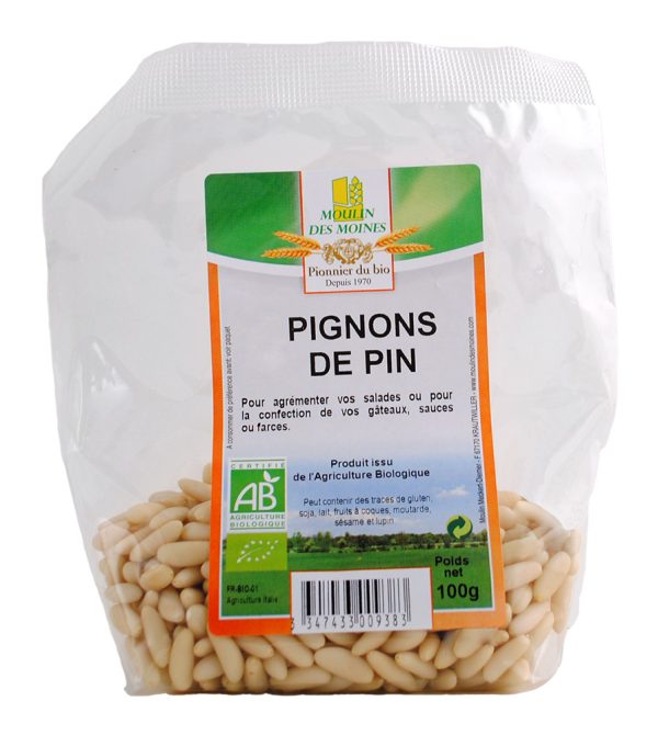 Pignons de pin 100g bio