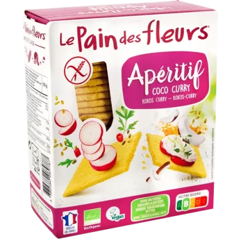 Tartines Craquantes Apéritif Bio Coco Curry