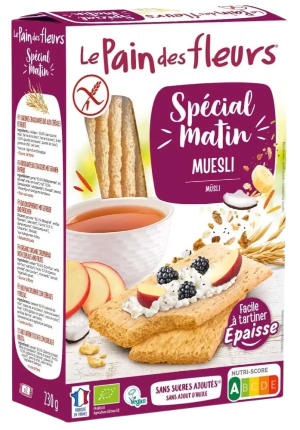 Tartines Spécial Matin Bio Muesli