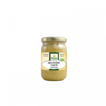 Moutarde de Dijon forte 200g bio