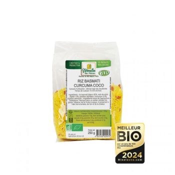 Riz basmati curcuma coco 250g bio