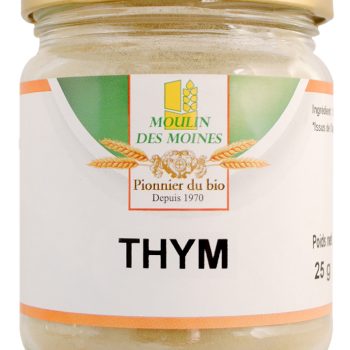 Thym poudre pot en verre 25g bio