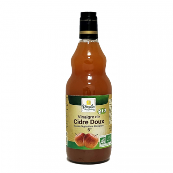 Vinaigre de cidre doux 75cl bio