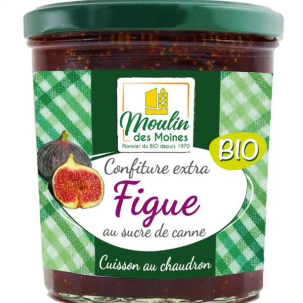 Confiture de figue sucre de canne 370g bio