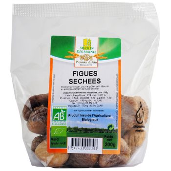Figues séchées entières 200g bio