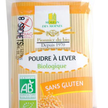 Poudre à lever sans gluten 8x10g bio