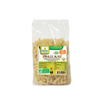 Spirales au riz 500g bio