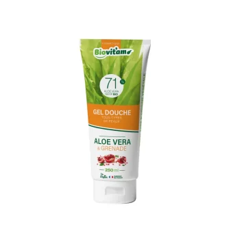 Gel douche Sublimissime Aloé Véra & Grenade 250 ml et 71% bio