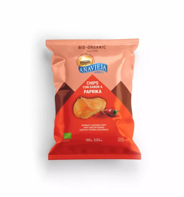 Chips bio saveur Paprika 100g