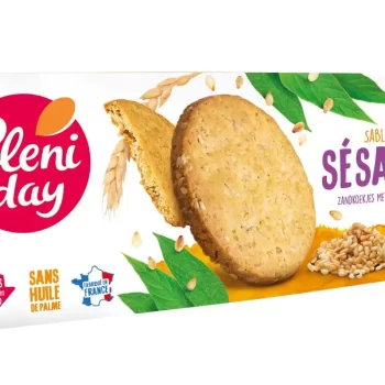 Sablé Sésame réduits en sucre bio 110g