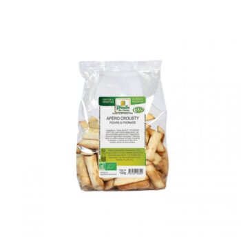 Apéro Crousty, fromage et poivre bio - 120g