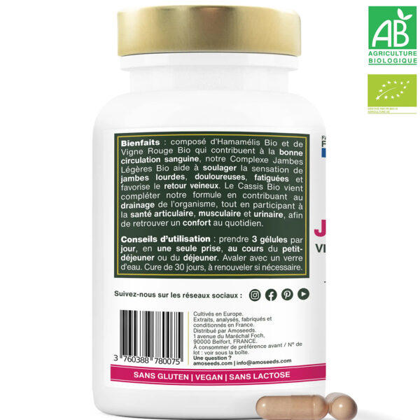 Complexe Jambes Légères Bio