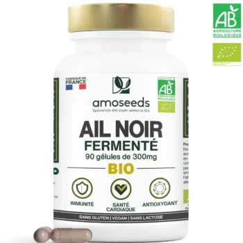 Ail Noir Bio, Fermenté - 90 gélules