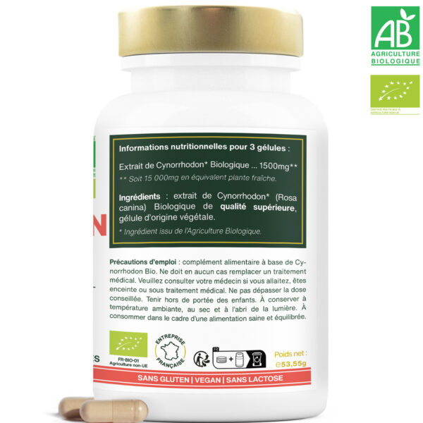 Cynorrhodon Bio, Extra Fort | 90 gélules