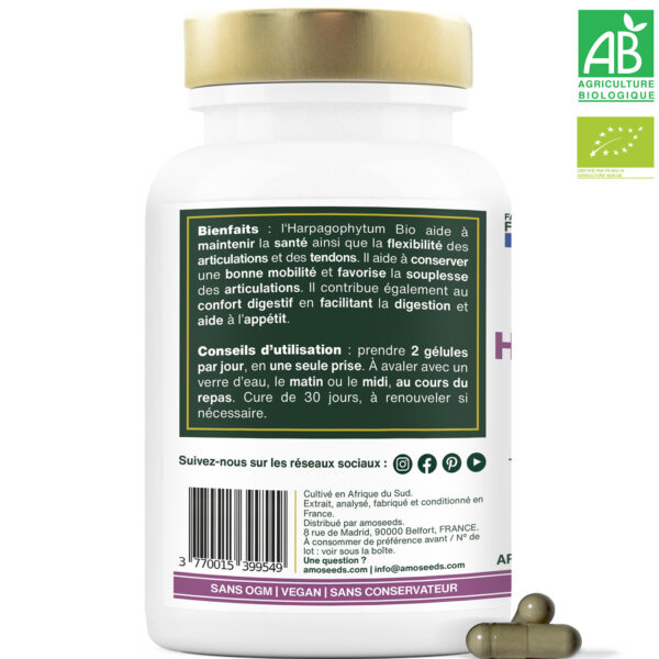 Harpagophytum Bio, Extra Fort, 2,7% Harpagosides