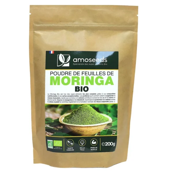 Poudre de Moringa Bio 200g
